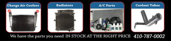 heavy duty charge air coolers, ac parts, radiators
